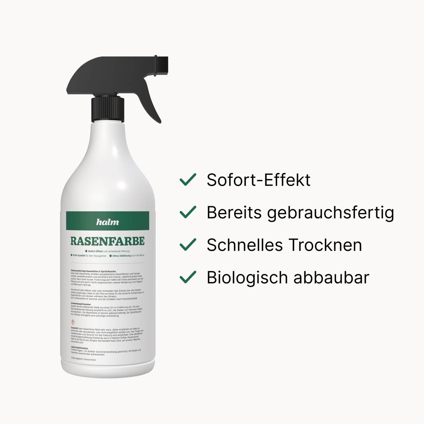 Halm Rasenfarbe