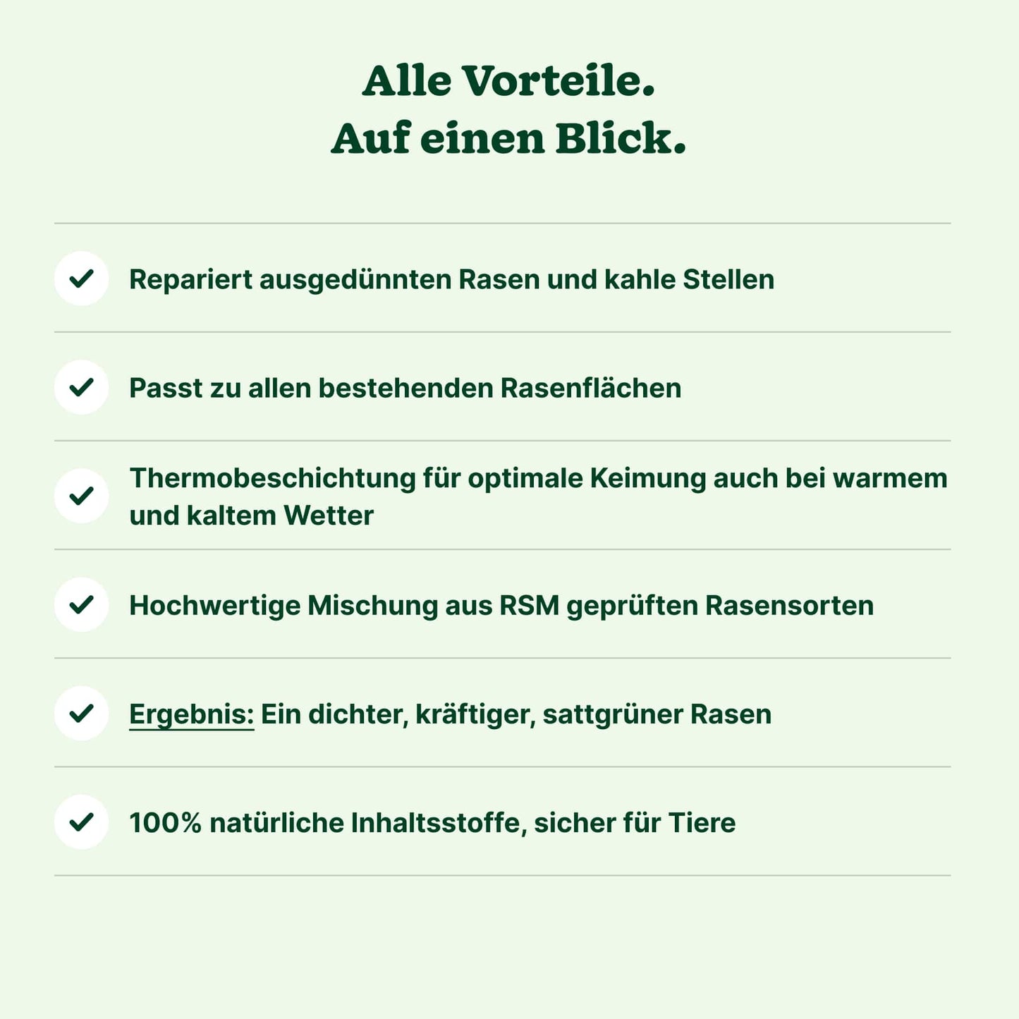 Nachsaat "Allwetter Füllsaat"