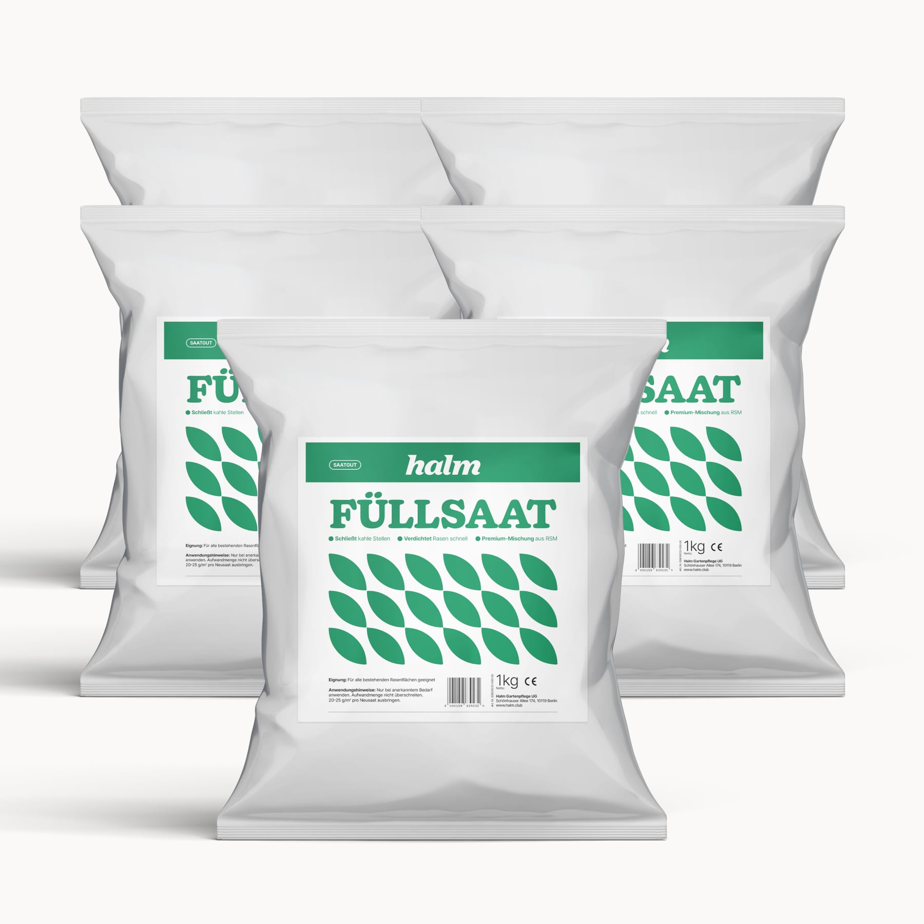 5 kg für 200m2